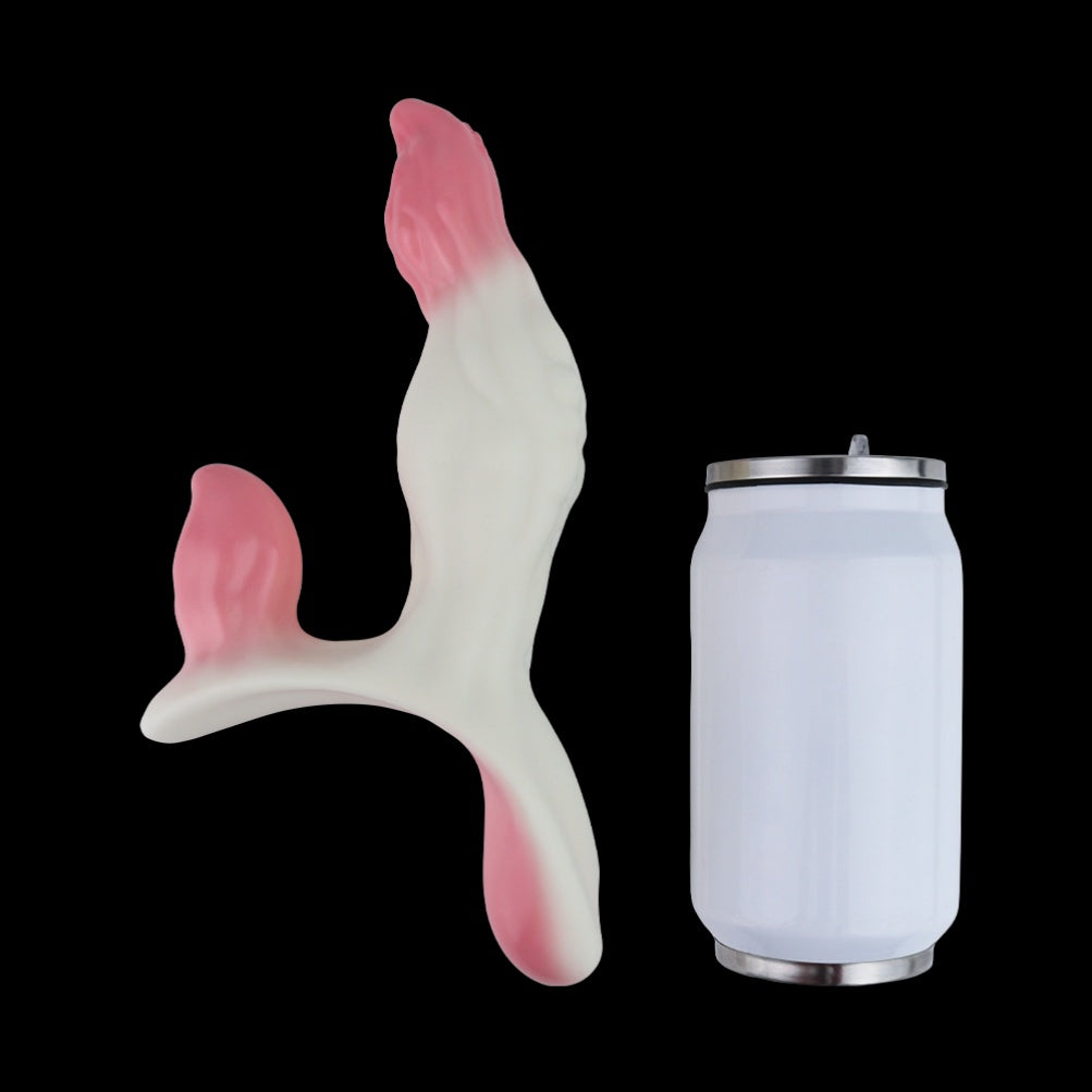 Lesbianas con Arnés Silicona Fantasía Tentacle Dildo: Estímulo Vaginal y Vibración Multifuncional para el Placer Total