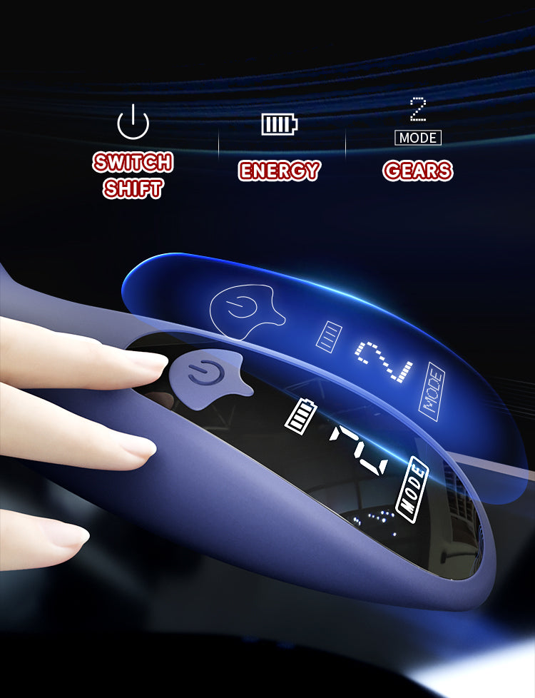 "Fantasy Hand" Male Masturbator - Manual Masturbation Simulator with Vibration and LCD Screen