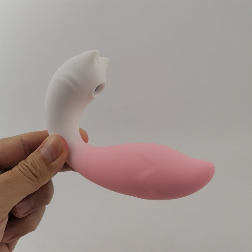 Vibrador Fox "Fairy-Fox" con App y Calefacción – Estimulador de Clítoris y Punto G de Silicona