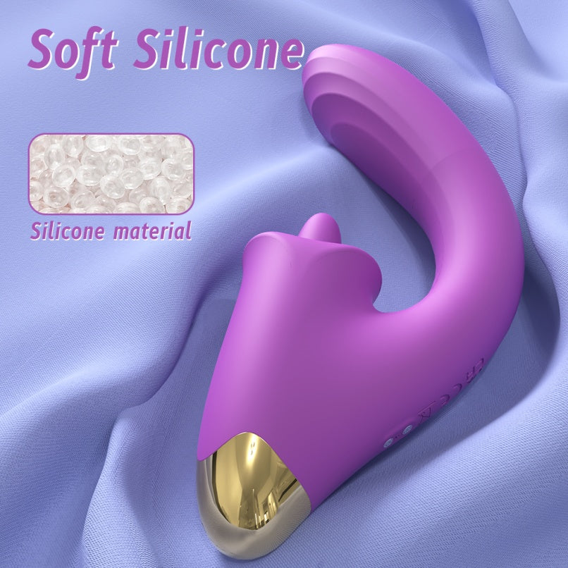 Vibrador Punto G con Succionador de Clítoris – Masaje Vaginal para Orgasmo Femenino