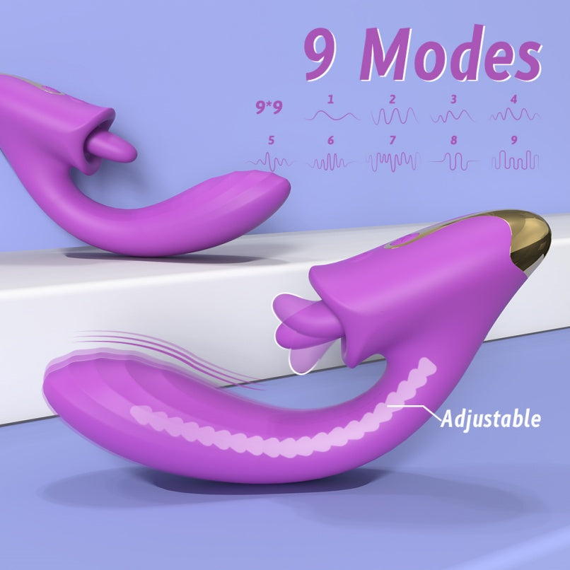 Vibrador Punto G con Succionador de Clítoris – Masaje Vaginal para Orgasmo Femenino