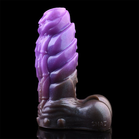 Extensión de pene de 5.5 pulgadas Penes Pequeños– Funda con esqueleto biomimético y textura en espiral