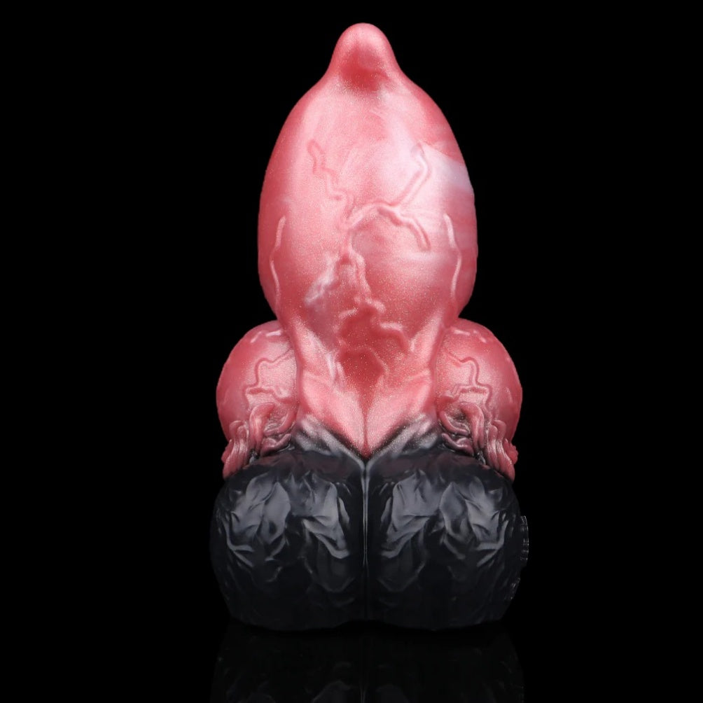 Muñeca Sexual de Torso Canino con Knot Dildo-Masturbador y Funda para Pene 2 en 1