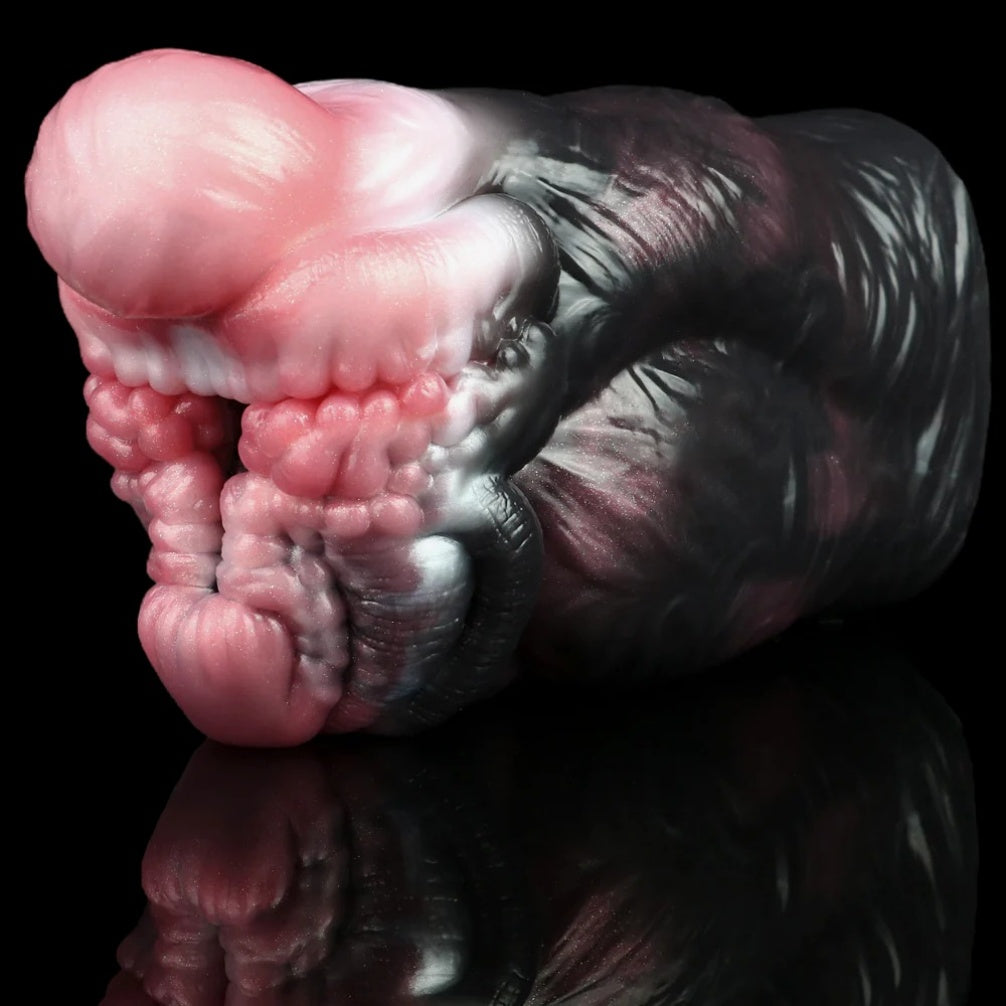 Panda Torso Fantasy Silicone Sex Dolls - Male Masturbator with Fleshy Pad Texture