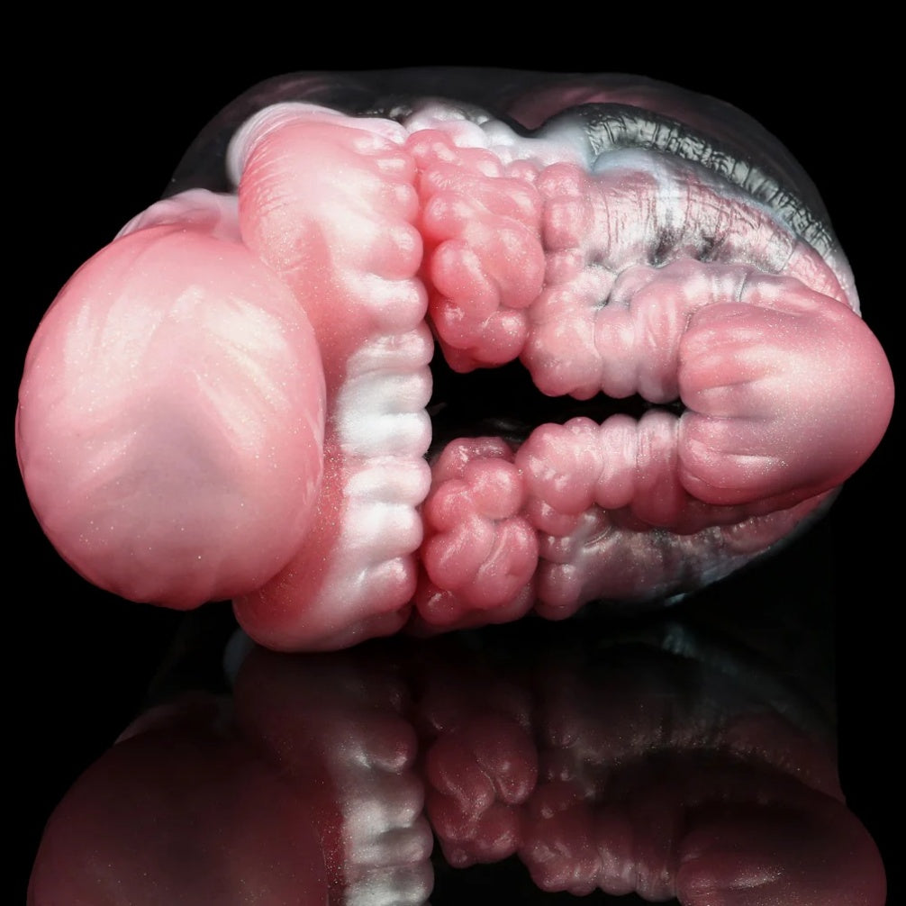 Panda Torso Fantasy Silicone Sex Dolls - Male Masturbator with Fleshy Pad Texture