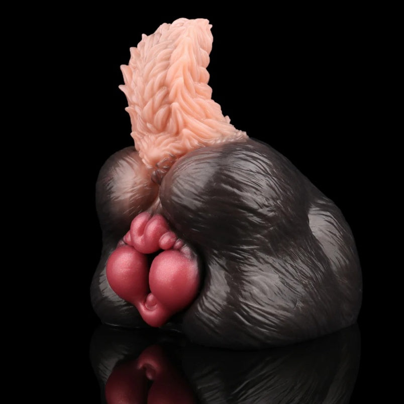 Fantasy Sex Doll "Animal Hips" - Realistic Textured Silicone Toy for Deep Masturbation