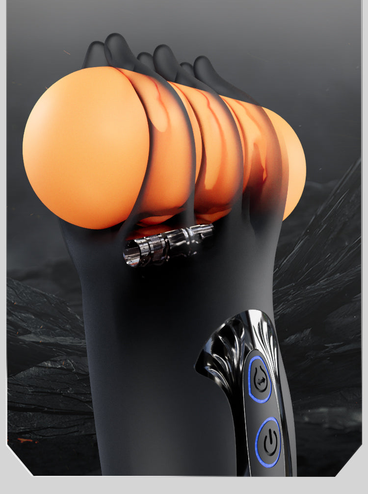 Octopus Tentacle Type Male Masturbator - Silicone Sex Toy for Penis and Testicle Stimulation