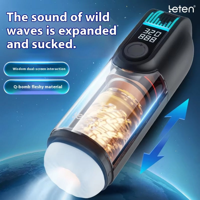 Vibrador para Pene de Succión Automática - Masturbador de Hombre para Disfrutar de Mamadas