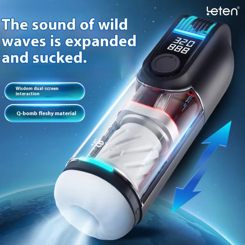 Vibrador para Pene de Succión Automática - Masturbador de Hombre para Disfrutar de Mamadas