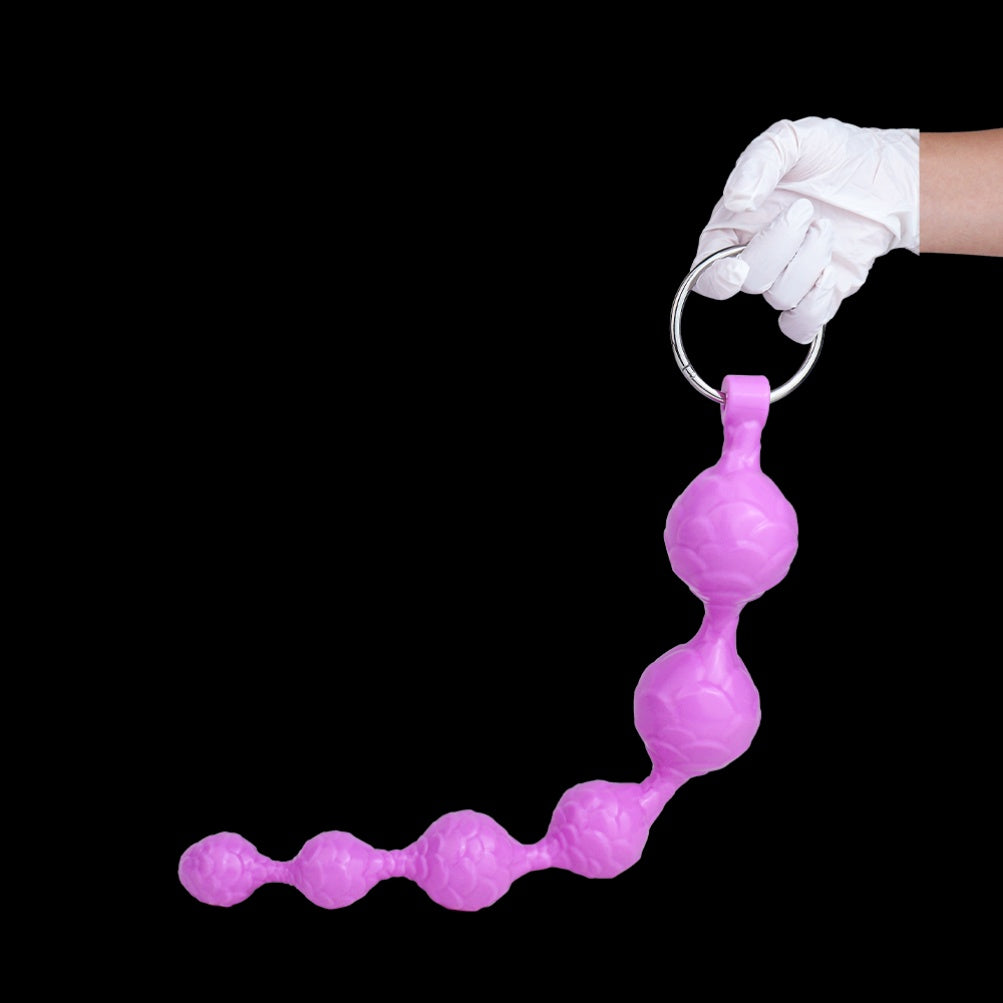 Bolas Anais de Silicone Fantasia com Design de Expansão Gradual – Brinquedos Sexuais Unissex para Casais