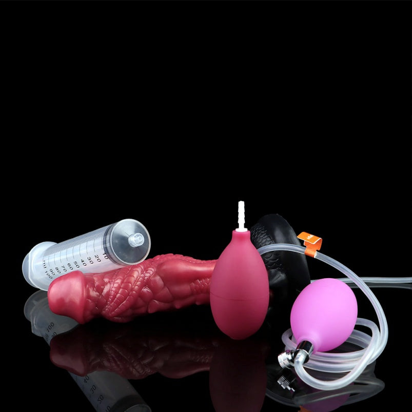 Dragon Fantasy Dildo – Inflatable Dildo with Ejaculation Function for Women