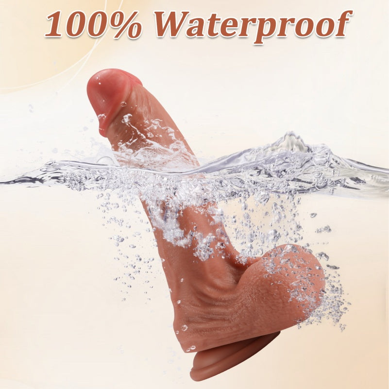 Dildo Realista de Silicona 27 cm con Ventosa - Estimulador Punto G para Orgasmo Femenino