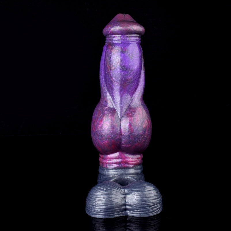 Purple Silicone Penis Extension 4 Inch - Penis Sleeve Insert Design for Men