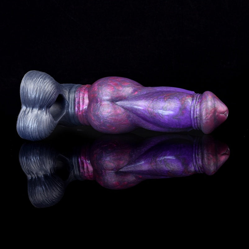 Purple Silicone Penis Extension 4 Inch - Penis Sleeve Insert Design for Men