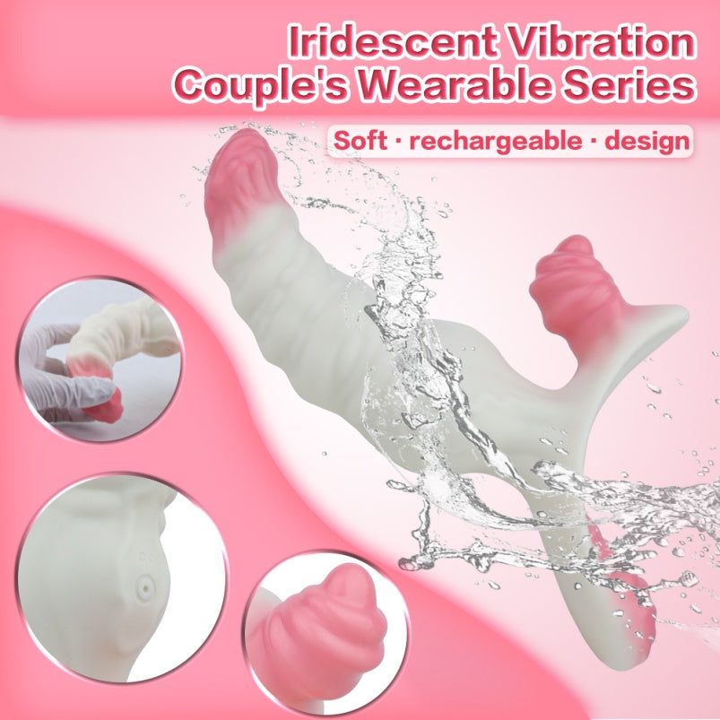 Fantasía Silicona Monster Knot Dildo - Estímulo y Vibración para Lesbianas con Arnés en el Placer del Pegging