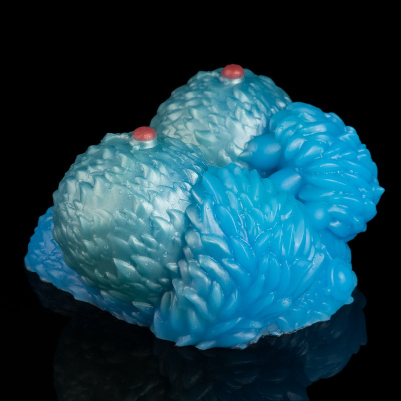 Torso de boneca sexual de fantasia com textura "peluda" - Estimulação por fricção com seios de silicone