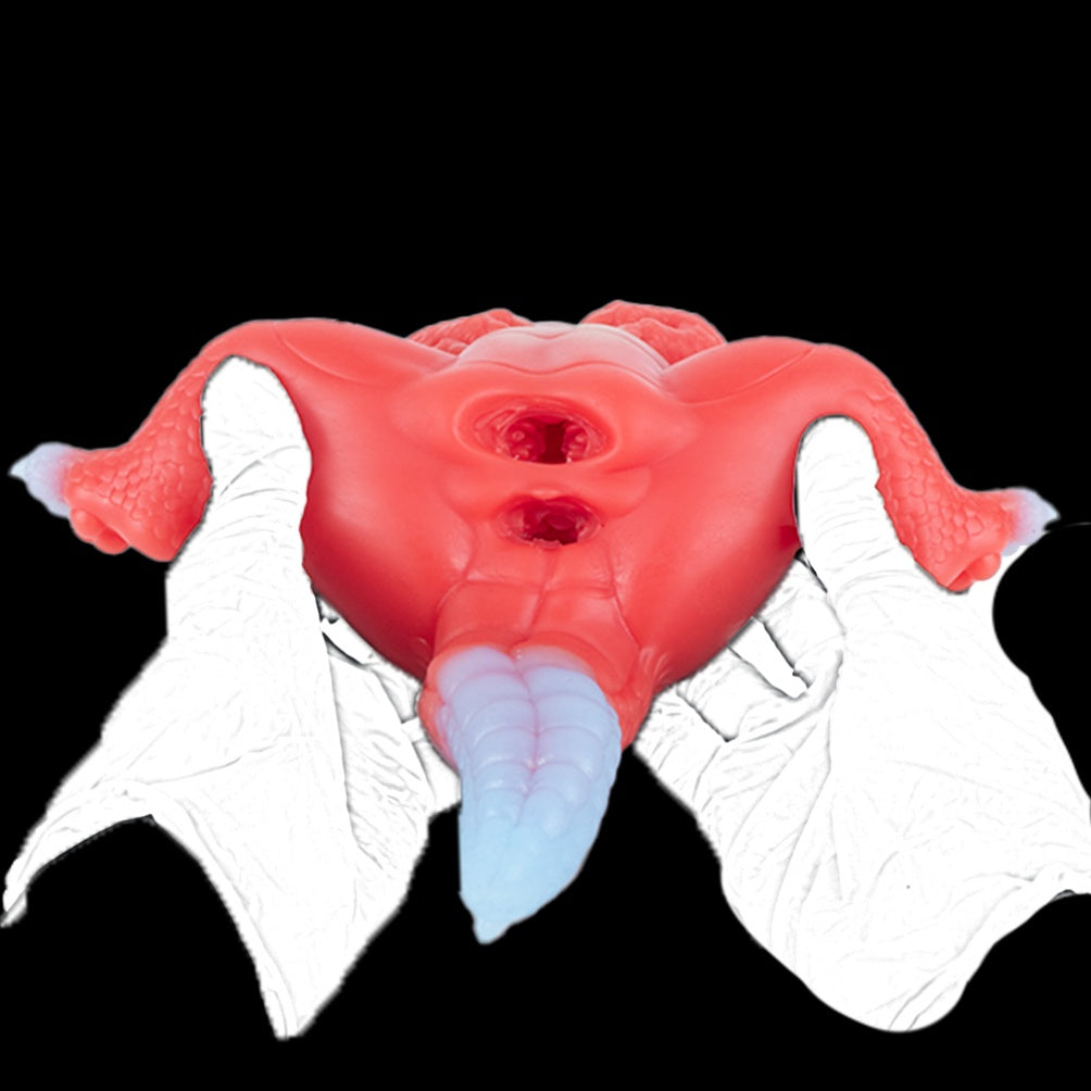 Fantasy Silicone Sex Doll with Dual Channels - Sex Toys for Men and Extreme Masturbation