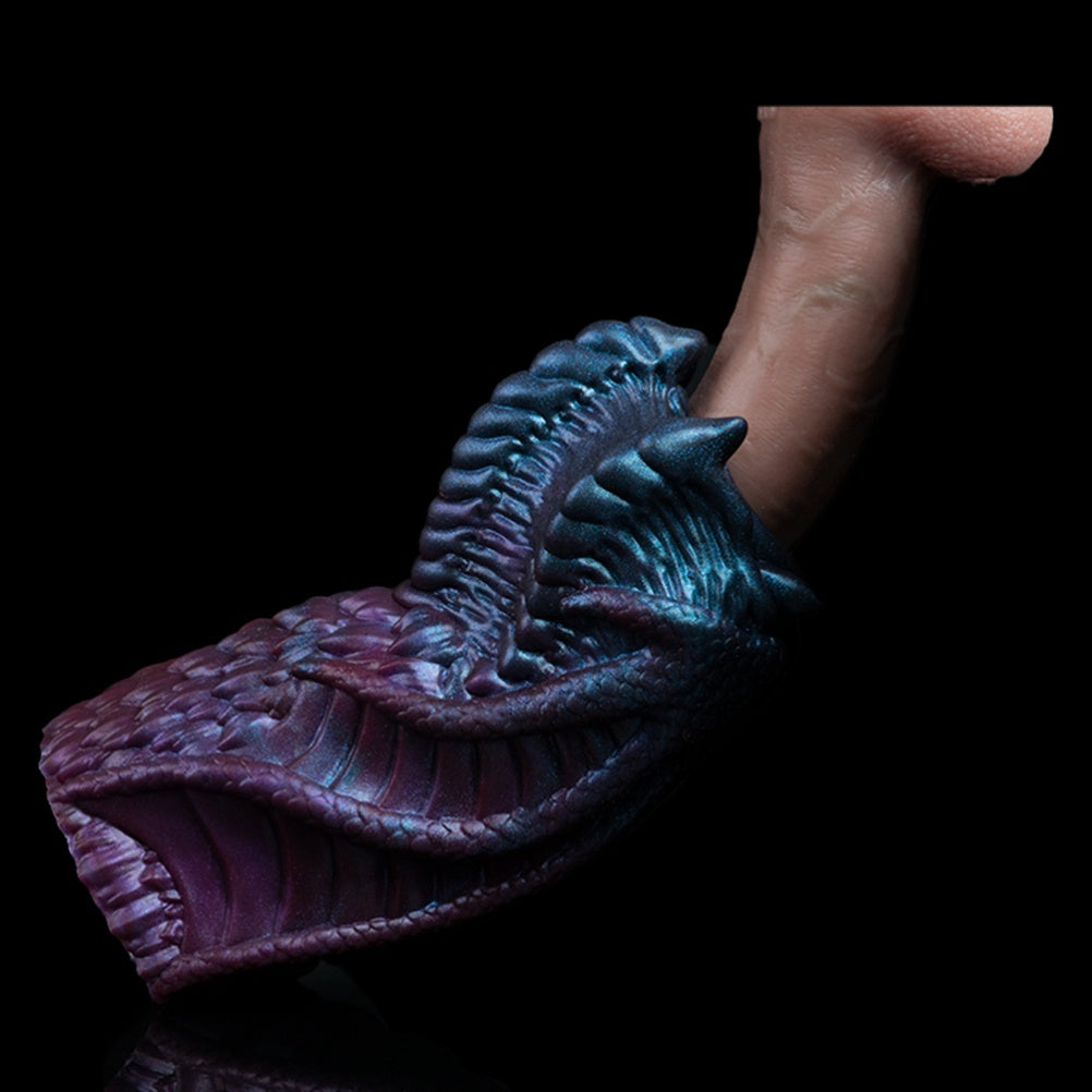 Alien Demon Torso Pussy - Single Channel Silicone Sex Doll for Massage