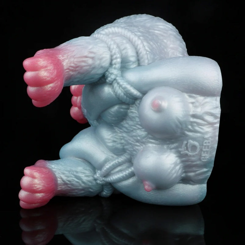 Silicone Sex Dolls Fantasy Animal Headless - Hairy Wolf for Massage and Male Masturbation