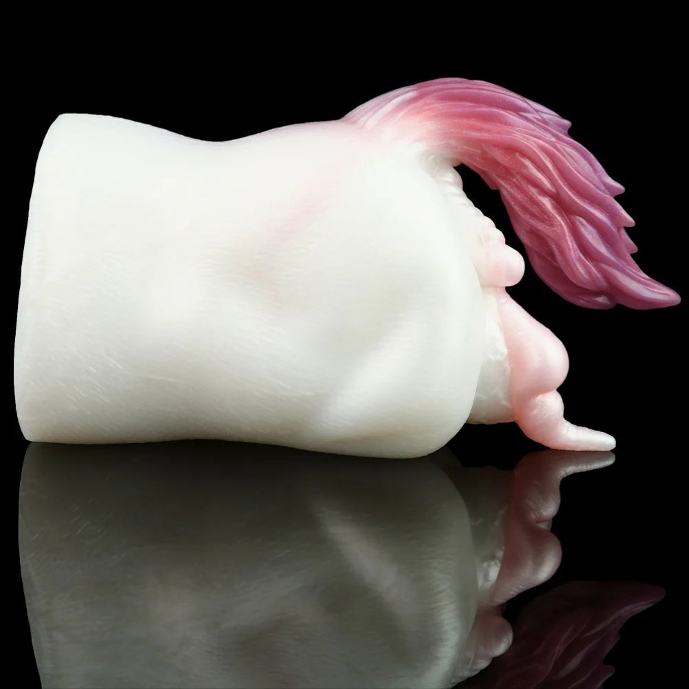 Fantasy Animal Torso Sex Dolls - Dual Channel Masturbator with Skin Texture and Tail