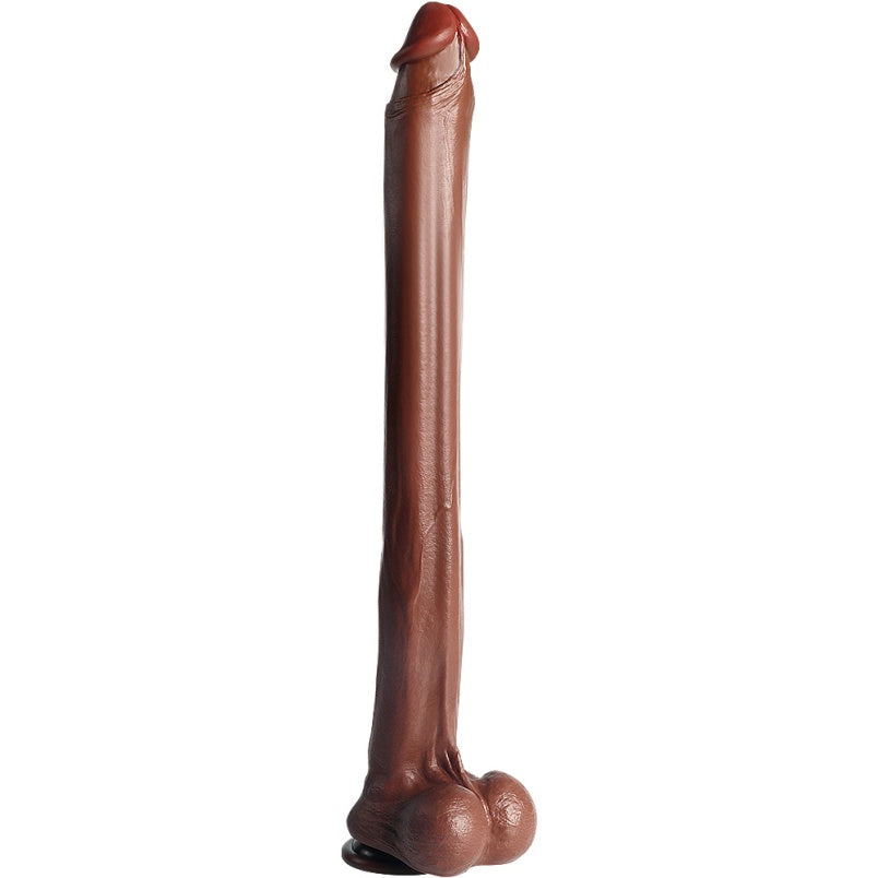 Dildos de silicone extralongos - Ferramenta flexível para orgasmo feminino anal e vaginal