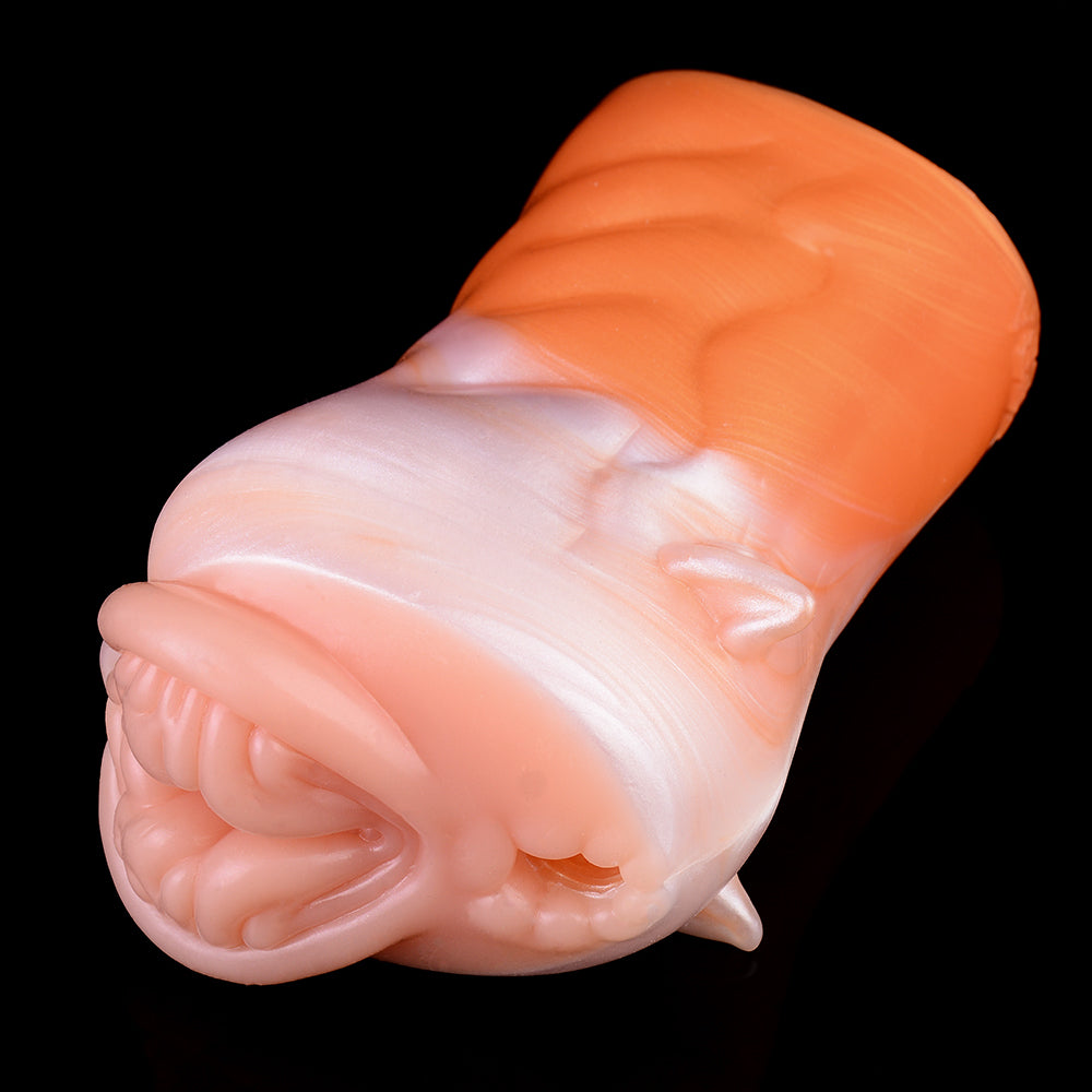 Silicone Masturbator Cup "Red Fox Fantasy" — Male Masturbator with Intense Enveloping Sensation