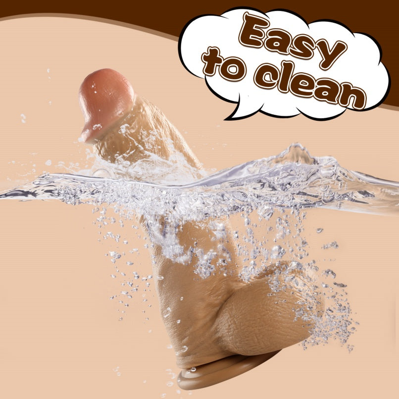 Pene de 32 cm Dildo Gigante – Juguete de Silicona Realista para Orgasmo Femenino