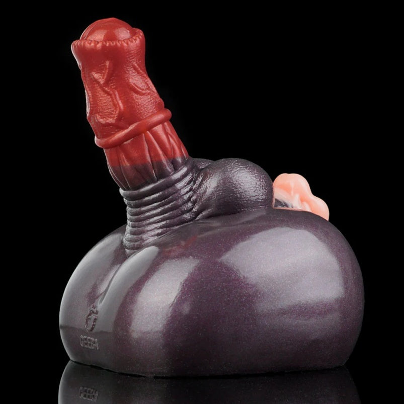 Fantasy Torso Monster Dildo and Sex Doll - 2-in-1 Hybrid Silicone Toy for Couples