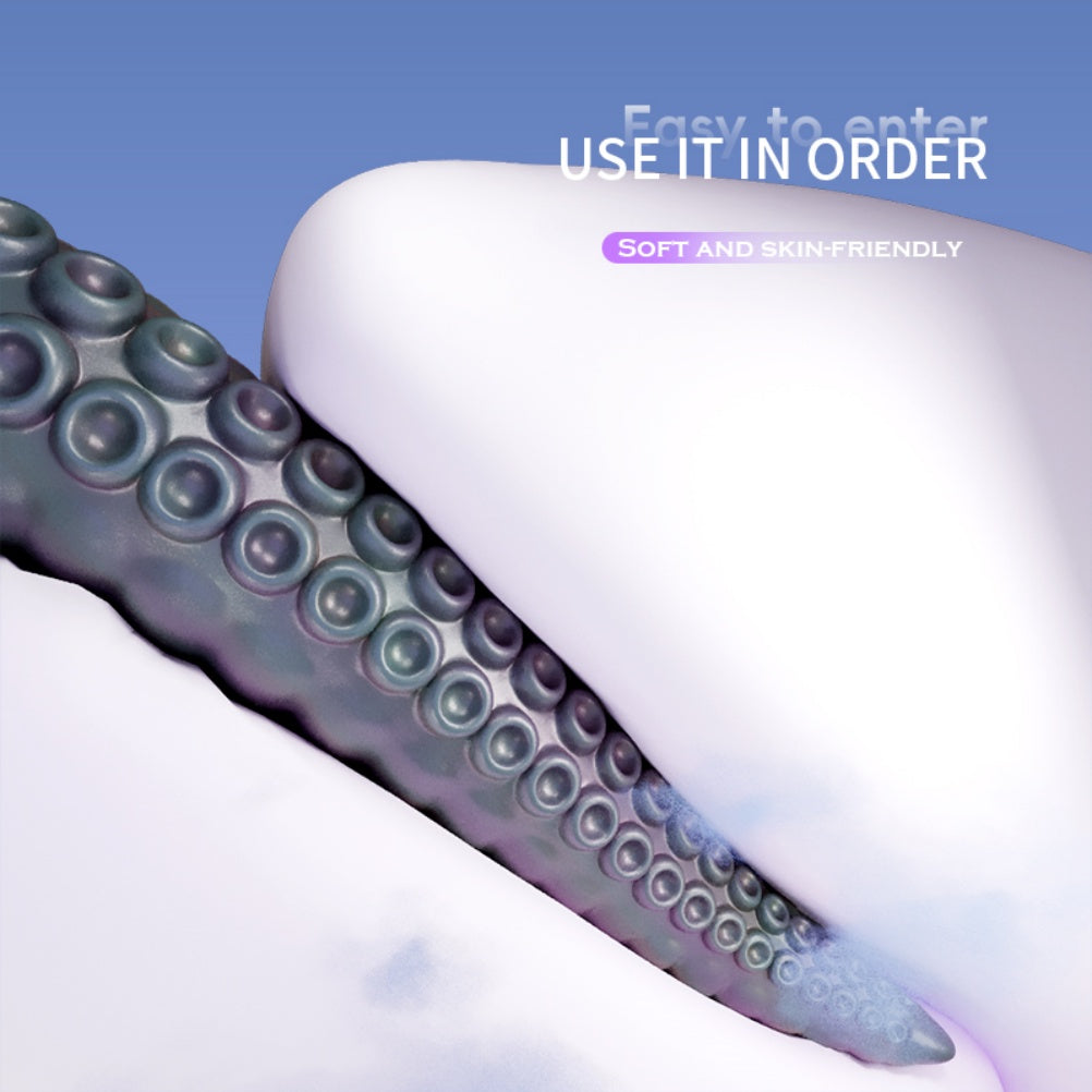 Octopus Tentacle Vibrating Dildo - G-Spot Stimulation and Prostate Massage
