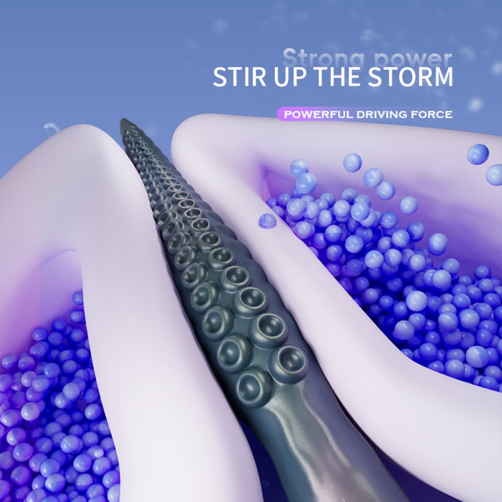 Octopus Tentacle Vibrating Dildo - G-Spot Stimulation and Prostate Massage