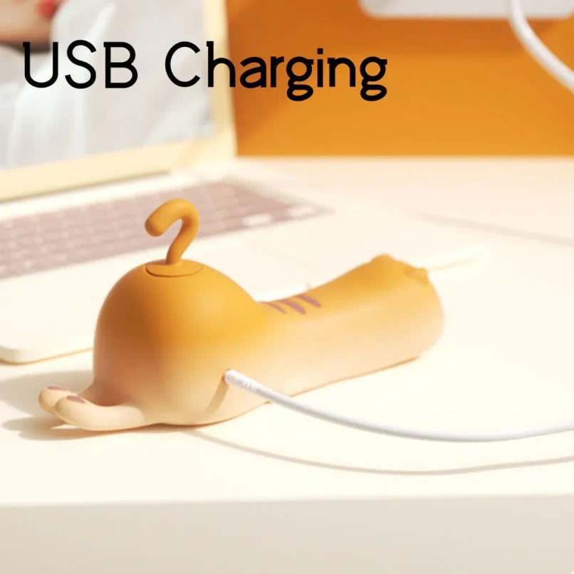 Vibrador clitoriano discreto em formato de gato com sucção – Ideal para proporcionar orgasmos femininos e um presente perfeito.