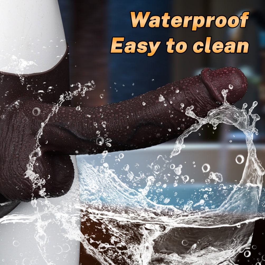 Funda de Pene de Silicona para Hombre 10.1 Pulgadas - Dispositivo de Fantasía de Extensión Súper Larga