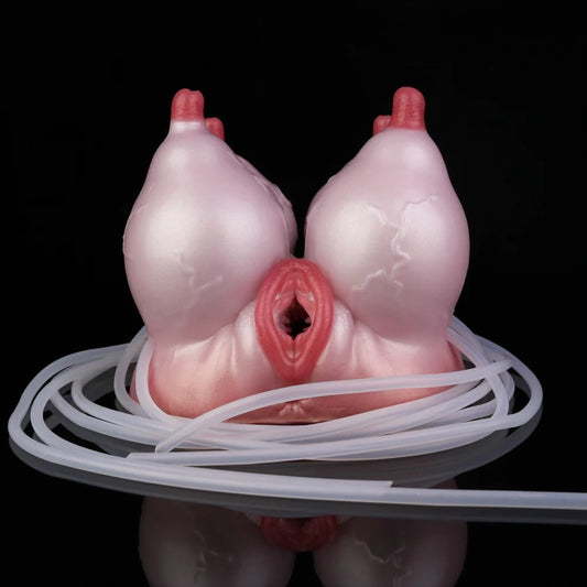 Fantasy Sex Doll "Squirting Cow" - Penis Massager with Dual Stimulation and Realistic Texture