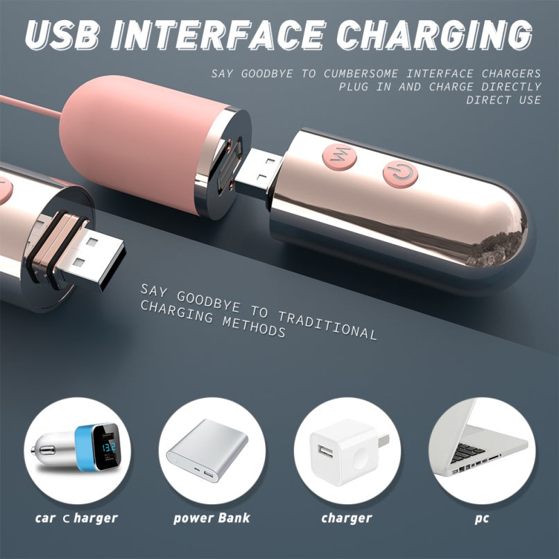 Vibrador Metálico de Acero Inoxidable Doble Butt Plug – Estimulación Anal y Vaginal con Masaje Vaginal para Orgasmo Femenino