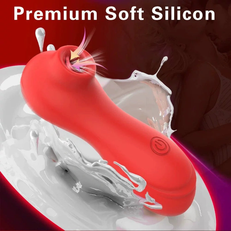 Succionador de Clítoris y Masajeador Vibrador de Varita Mágica – Juguetes para Mujeres para Múltiples Orgasmos