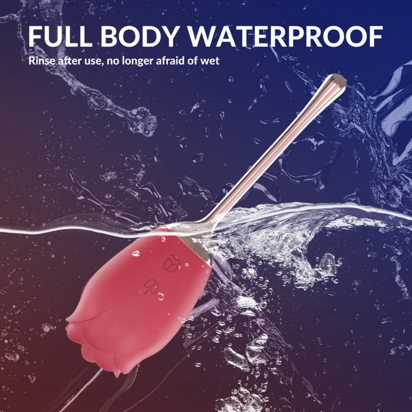 Succionador de Clítoris Rosa con Vibrador – Masaje Vaginal y Placer Femenino Total