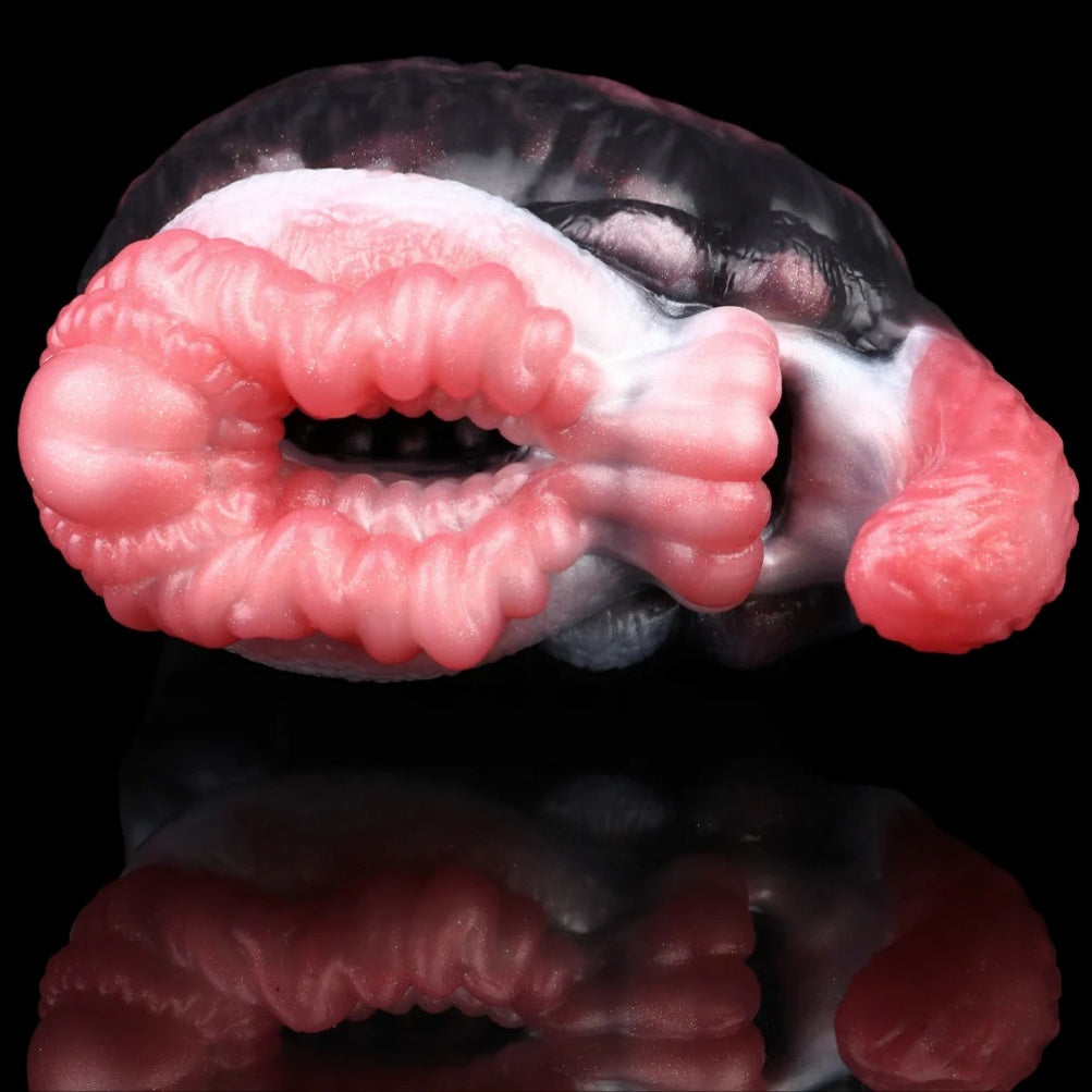 Fantasy Silicone Sex Doll - "Furry" Bear Torso with Dual Channel Sex Toys for Men