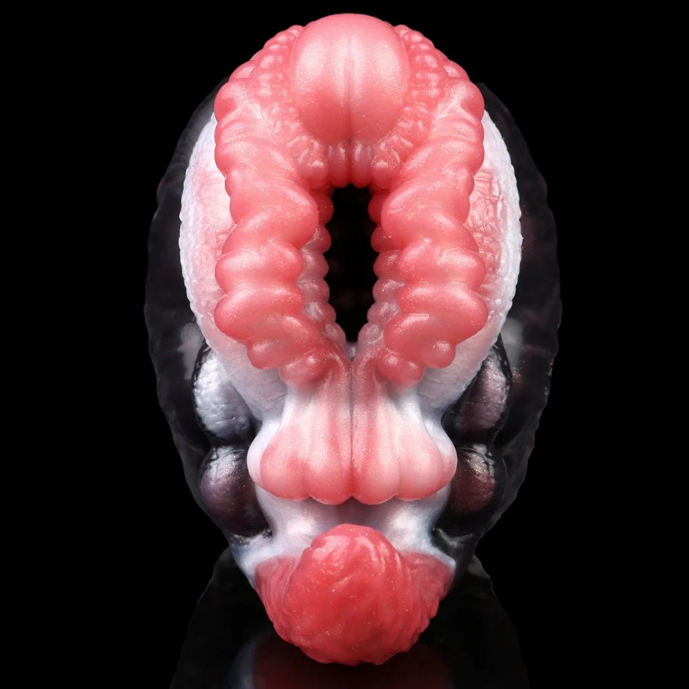 Fantasy Silicone Sex Doll - "Furry" Bear Torso with Dual Channel Sex Toys for Men