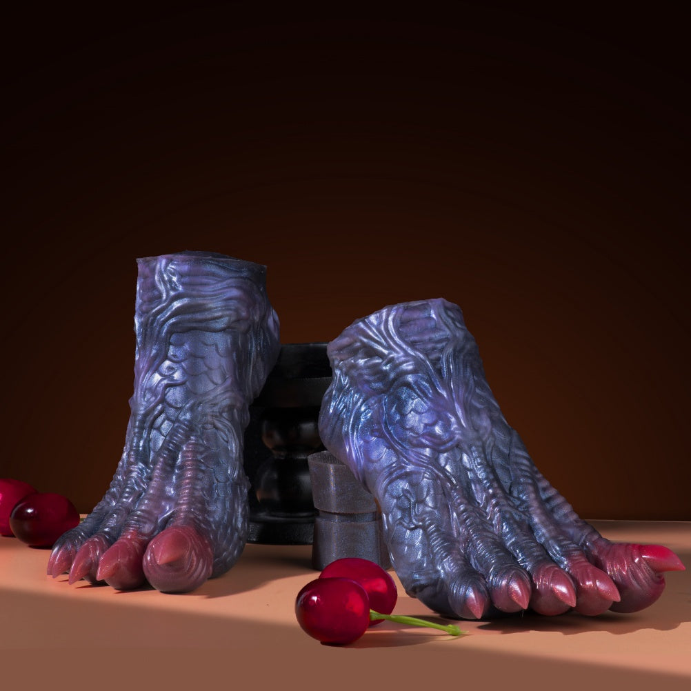Fantasy Demon Foot: Silicone Sex Doll with Hidden Entry - Sex Toys for Men